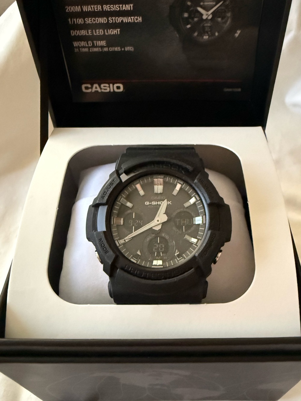 Casio GAW-100B-1A Analog-Digital